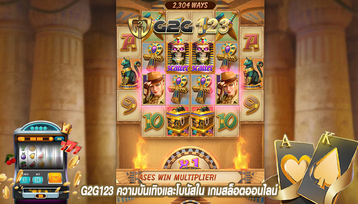 G2G123 ความบันเทิงและโบนัสใน เกมสล็อตออนไลน์