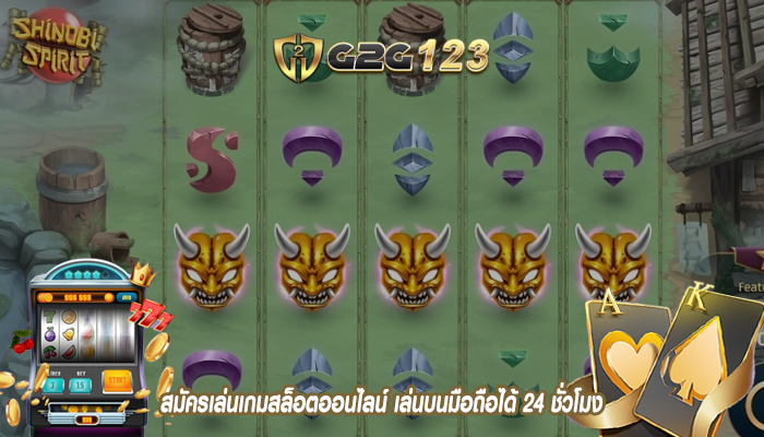 สมัครเล่นเกมสล็อตออนไลน์ เล่นบนมือถือได้ 24 ชั่วโมง