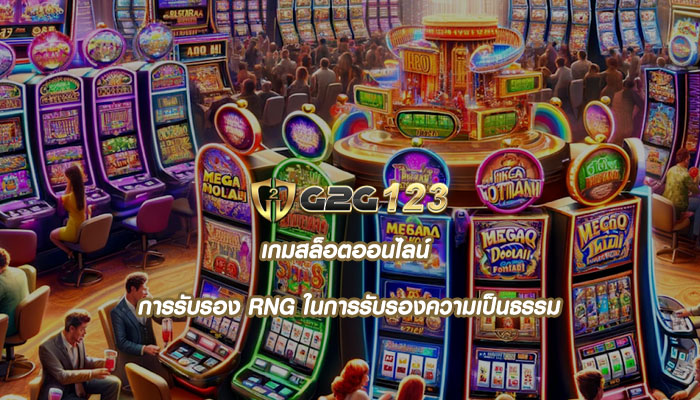 เกมสล็อตออนไลน์ การรับรอง RNG ในการรับรองความเป็นธรรม