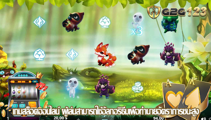 เกมสล็อตออนไลน์ ผู้เล่นสามารถใช้อัลกอริธึมเพื่อทำนายอัตราการชนะสูง