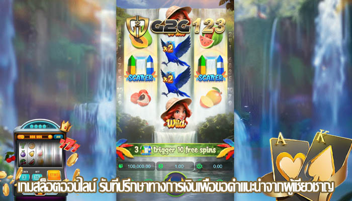 เกมสล็อตออนไลน์ รับที่ปรึกษาทางการเงินเพื่อขอคำแนะนำจากผู้เชี่ยวชาญ